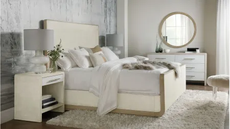 Cascade Sleigh Bed in Beige by Hooker Furniture