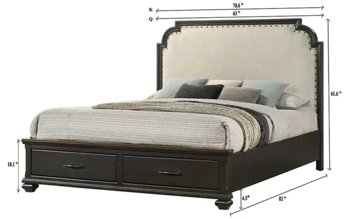 Hamilton Storage Bed