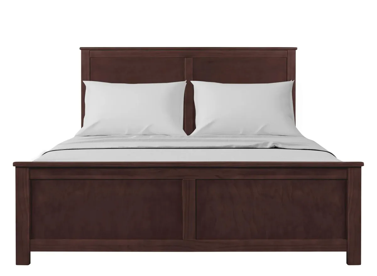 Winston Platform Bed in Espresso by CAMDEN ISLE