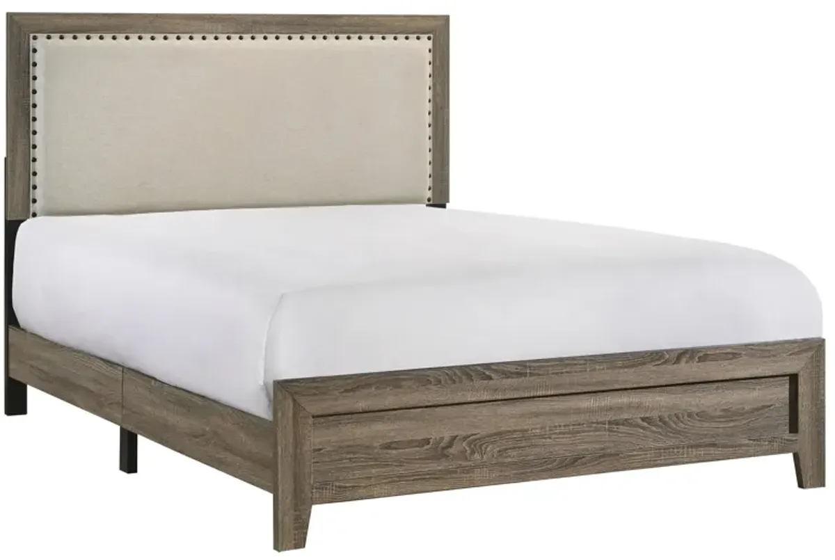 Millie Bed in Grey by Crown Mark