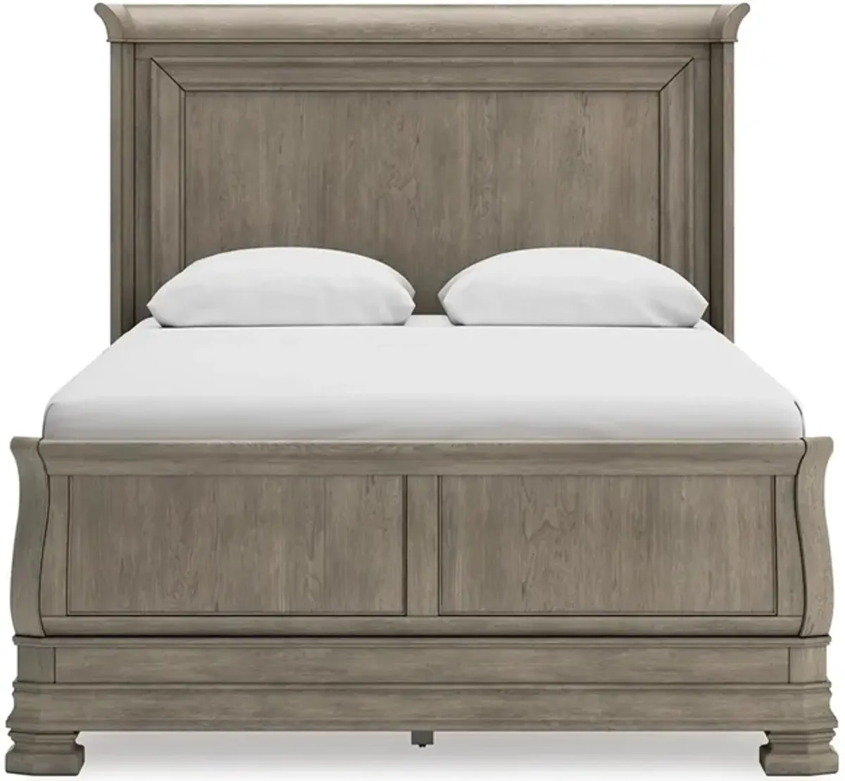 Lexorne Sleigh Bed in Gray by Ashley Furniture