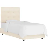 Linder Bed in Duck Natural by Skyline