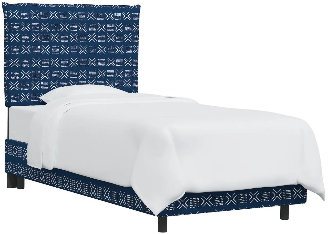 Rembrant Bed in Remmy Indigo by Skyline