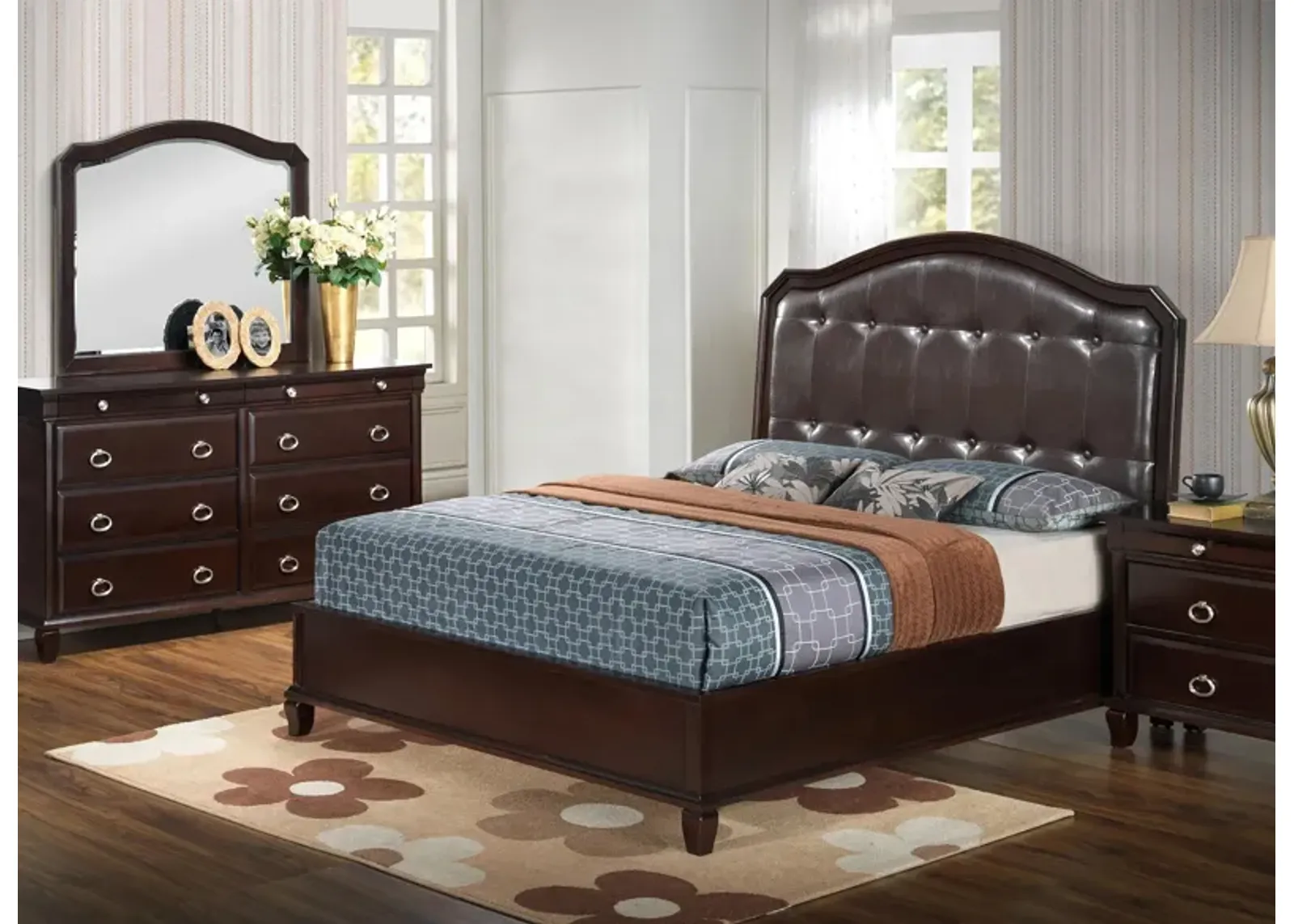 Abbot 4-pc. Upholstered Bedroom Set