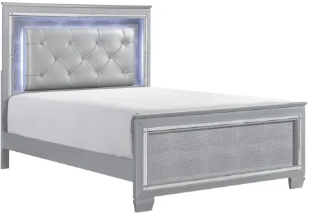 Brambley 4-pc Upholstered Bedroom Set in Gray by Homelegance