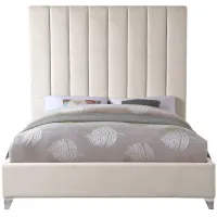 Via Queen Bed in Gray by Meridian Furniture