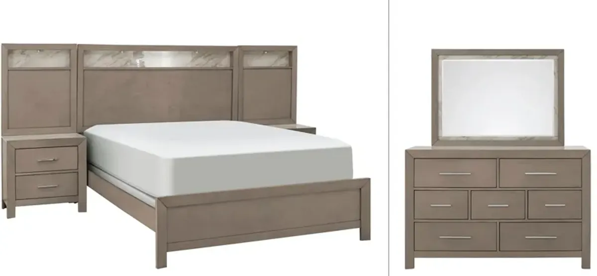 Armory 7-pc. Wall Bed Bedroom Set