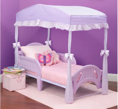 Toddler Bed Canopy by Delta Children in Purple by Delta Children