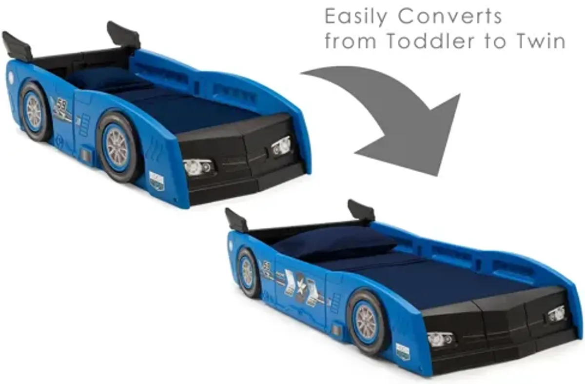 Grand Prix Race Car Bed by Delta Children