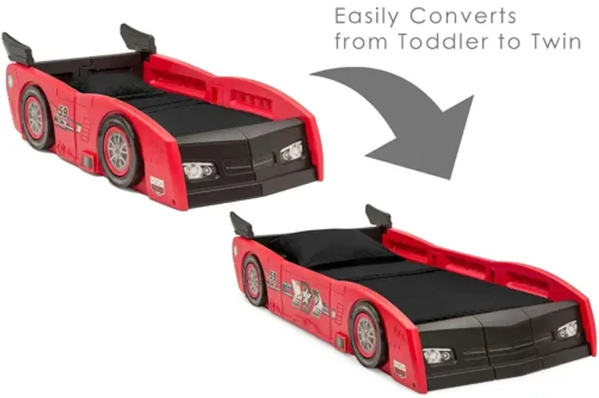 Grand Prix Race Car Bed by Delta Children