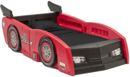 Grand Prix Race Car Bed by Delta Children in Red by Delta Children