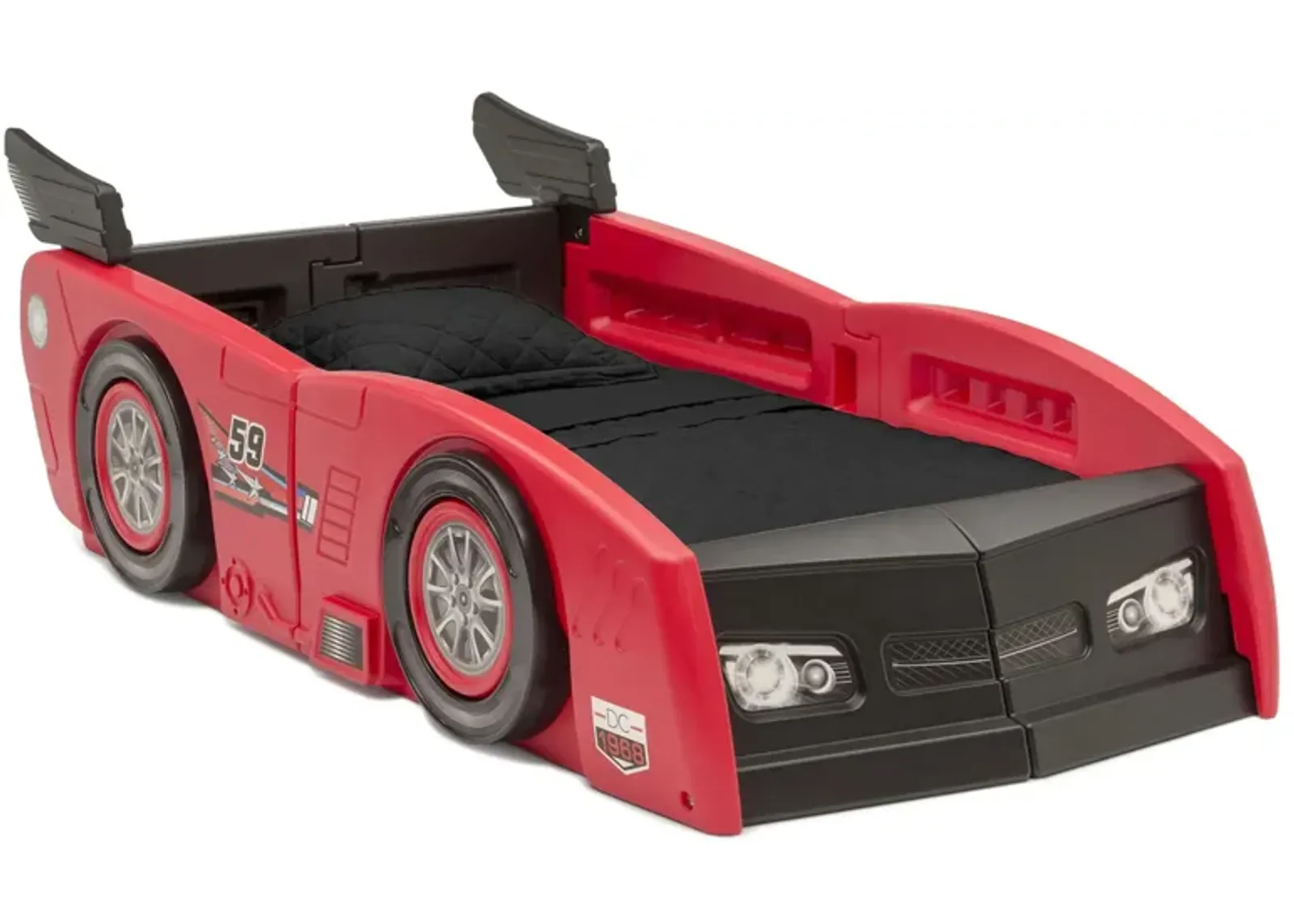 Grand Prix Race Car Bed by Delta Children in Red by Delta Children