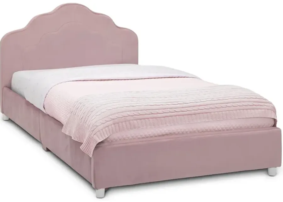 Upholstered Bed by Delta Children in Rose Pink by Delta Children