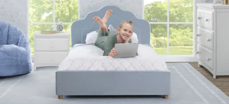 Upholstered Bed by Delta Children in Sea Breeze by Delta Children