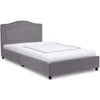 Upholstered Bed by Delta Children in Grey by Delta Children