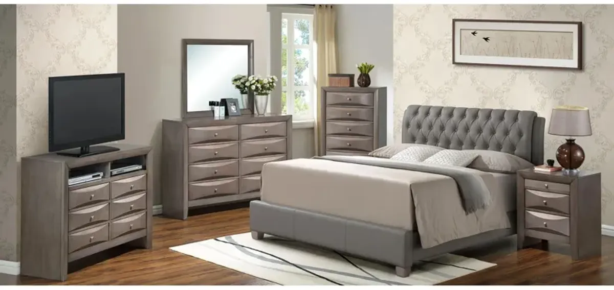 Marilla 4-pc. Upholstered Bedroom Set