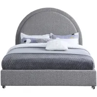 Milo Queen Bed in Gray by Meridian Furniture