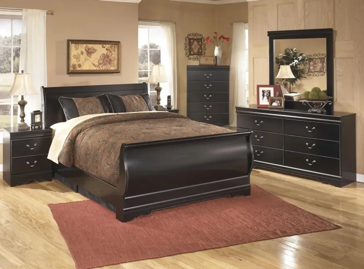 Huey Vineyard 4-pc. Bedroom Set in Black by Ashley Furniture