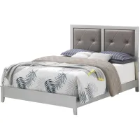 Primo Panel Bed in Silver Champagne by Glory Furniture