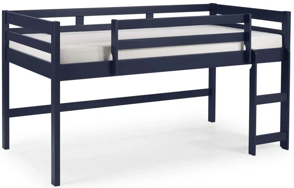 Lara Loft Bed in Navy Blue Finish by Acme Furniture Industry