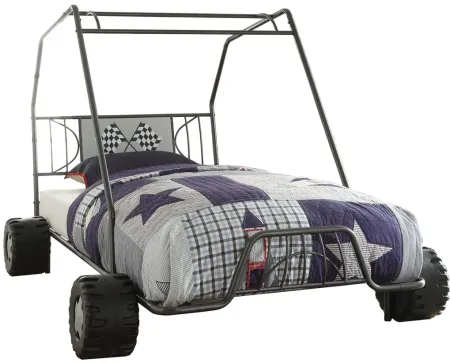 Xander Bed in Gunmetal Go Kart by Acme Furniture Industry