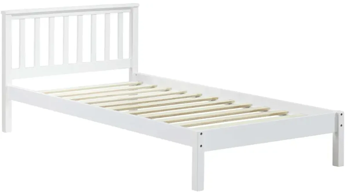 Freya Bed in White by Acme Furniture Industry