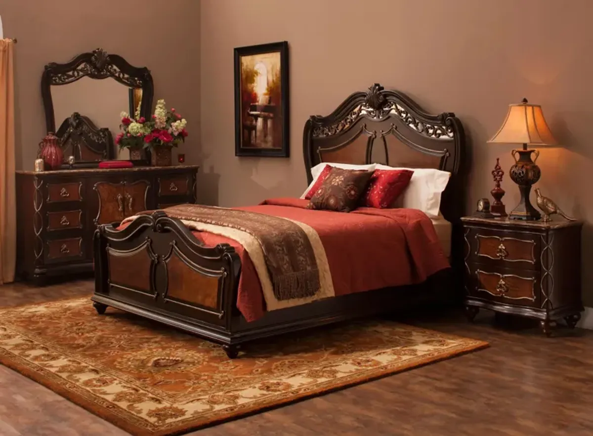 Palazzo 4-pc. Bedroom Set in Mocha by Najarian