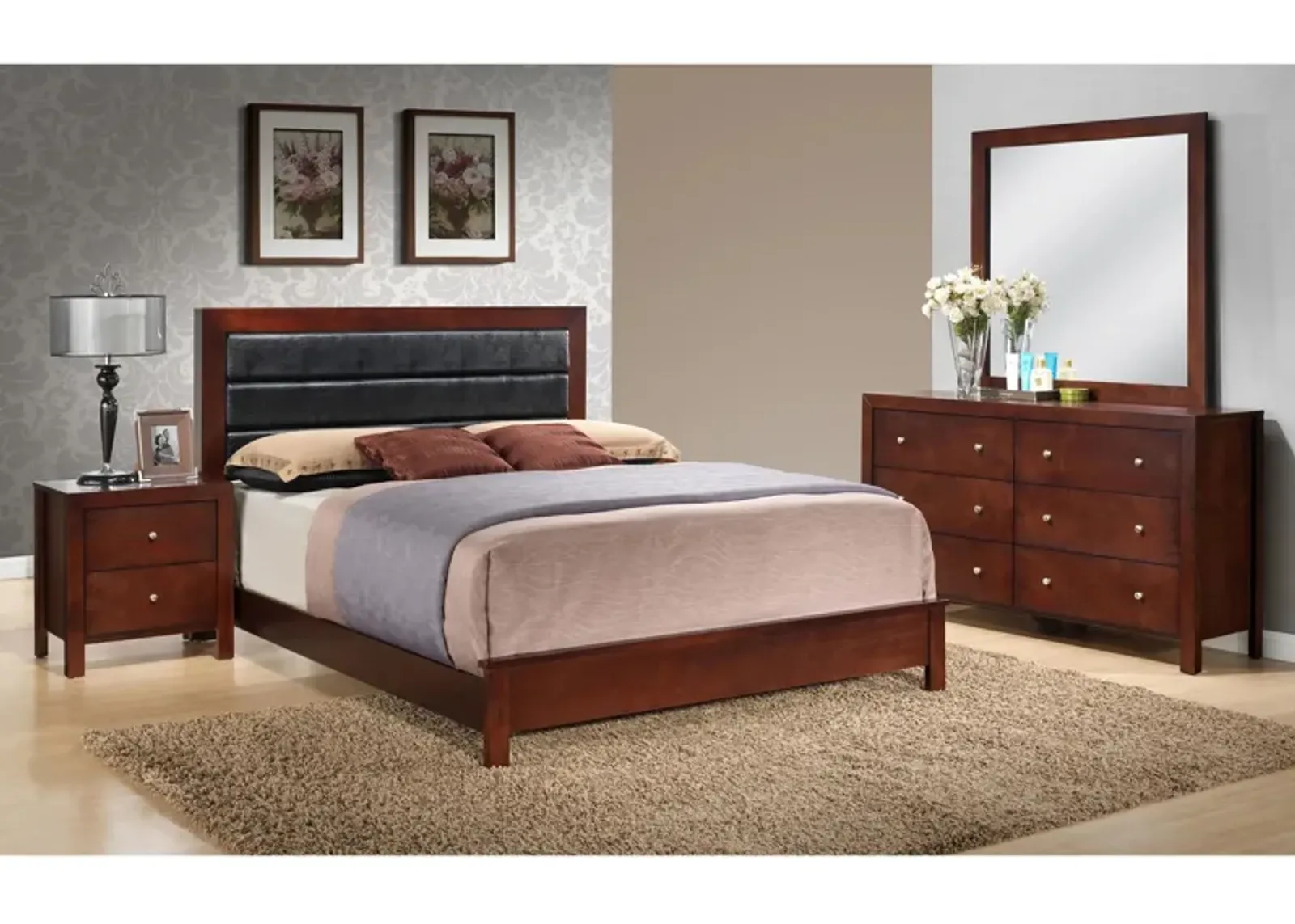 Burlington 4-pc. Upholstered Bedroom Set