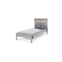 Twin Bed in Panel Gray by Sorelle Furniture
