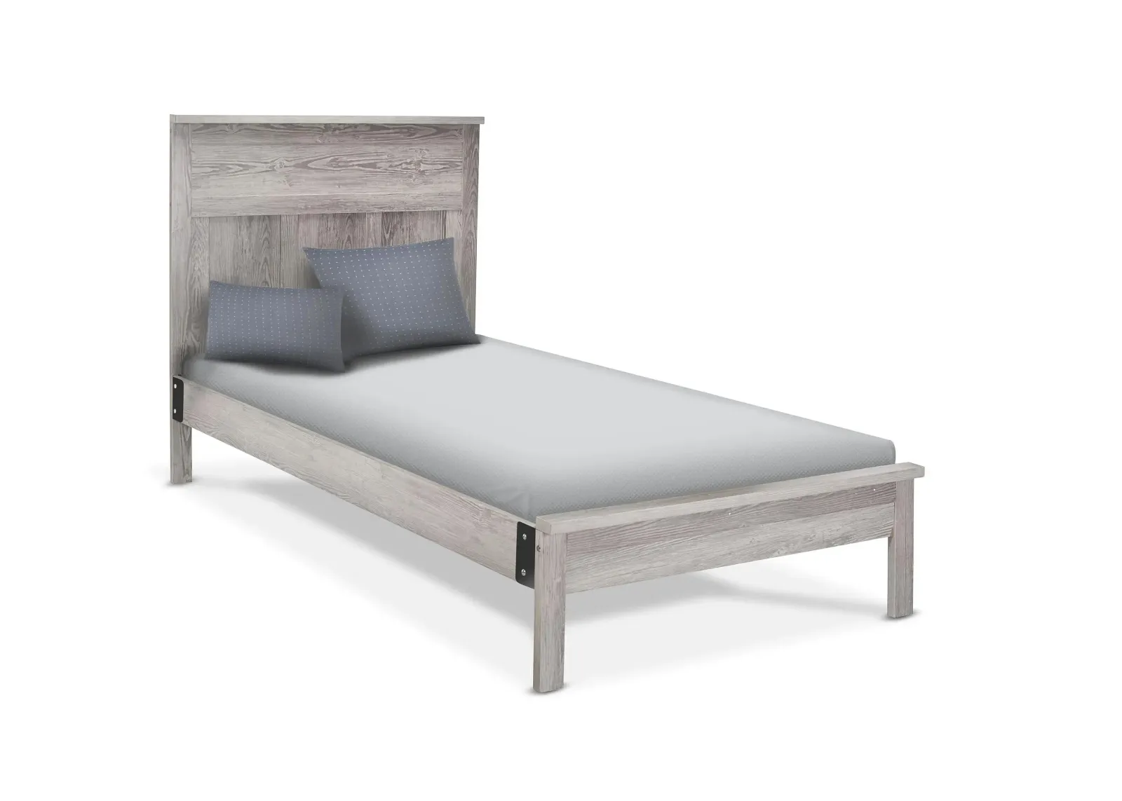 Twyla Bed in Panel Gray by Sorelle Furniture