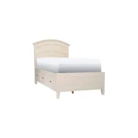 Kylie Youth Platform Bed w/ 1-sd. Storage in Cream by Bellanest