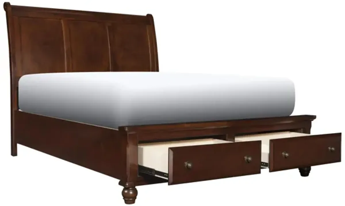 Clarion Full Platform Storage Bed