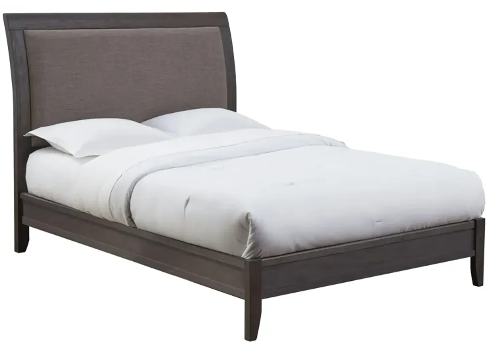 New Paltz Sleigh Bed in Dolphin/Basalt Grey by Bellanest