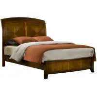 Sullivan Sleigh Bed in Cinnamon by Bellanest