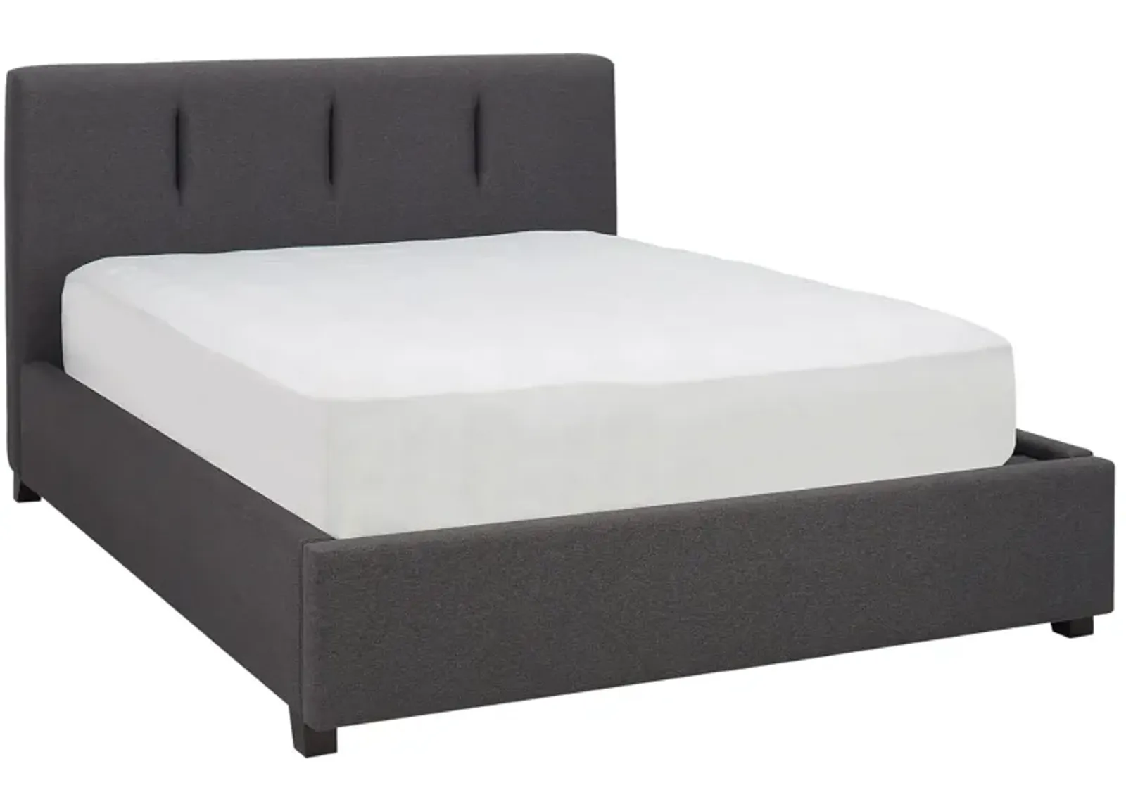 Lansing Platform Bed in Graphite by Bellanest