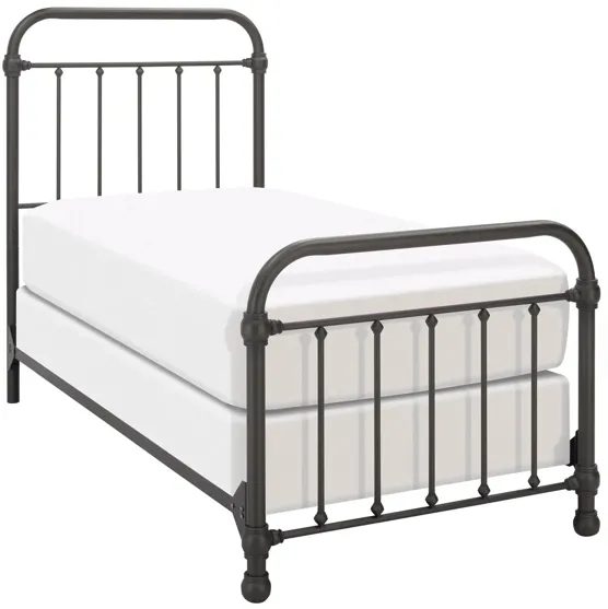 Percel Metal Bed in Dark Bronze by Hillsdale Furniture