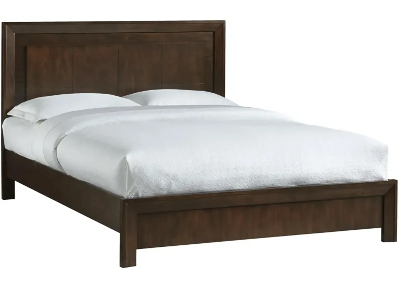 Van Buren Platform Bed in Chocolate Brown by Bellanest