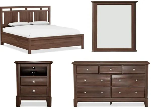 Urbane 4-pc. High-Profile Bedroom Set