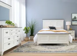 Wirebrushed White color