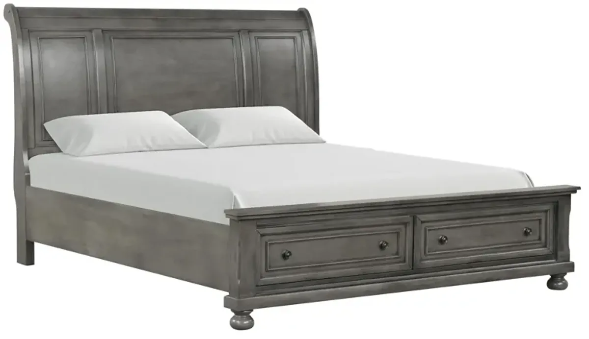 Meade Sleigh Storage Bed