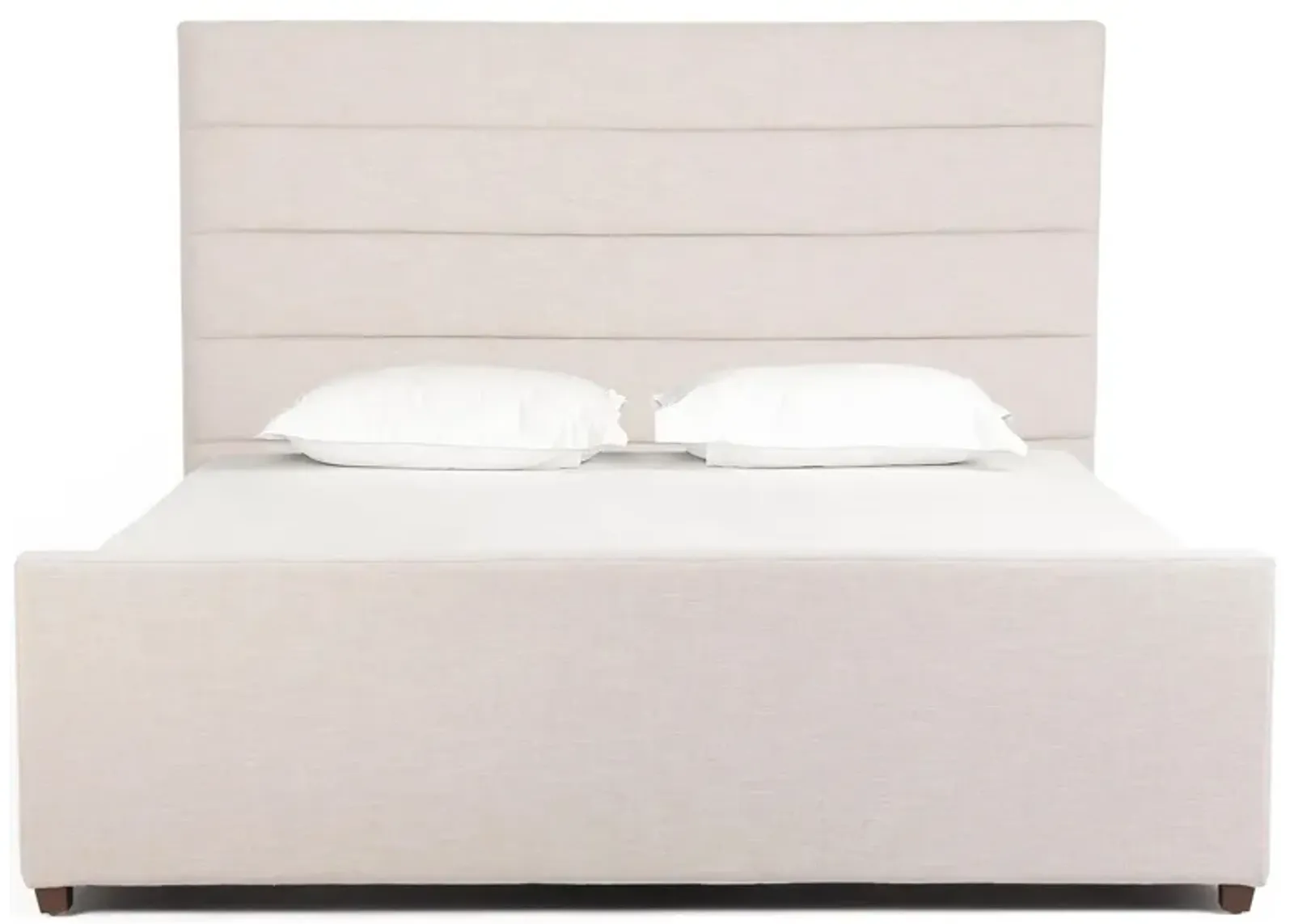 Alvin Bed in Cambric Ivory by Four Hands