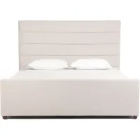 Alvin Bed in Cambric Ivory by Four Hands