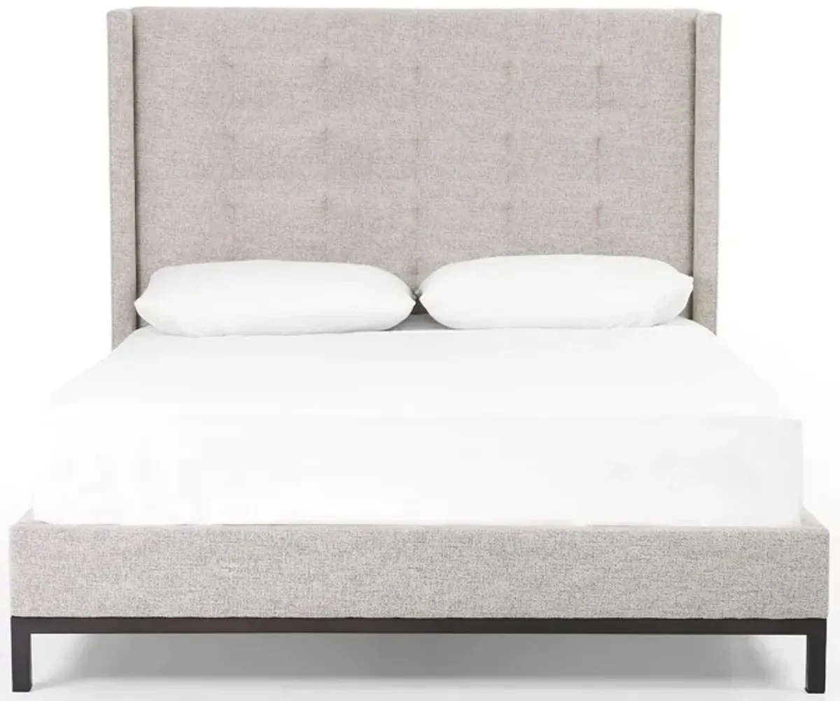 Conway Bed in Plushtone Linen by Four Hands