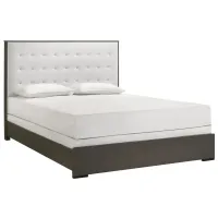 Sharpe Bed in Gray / White by Crown Mark