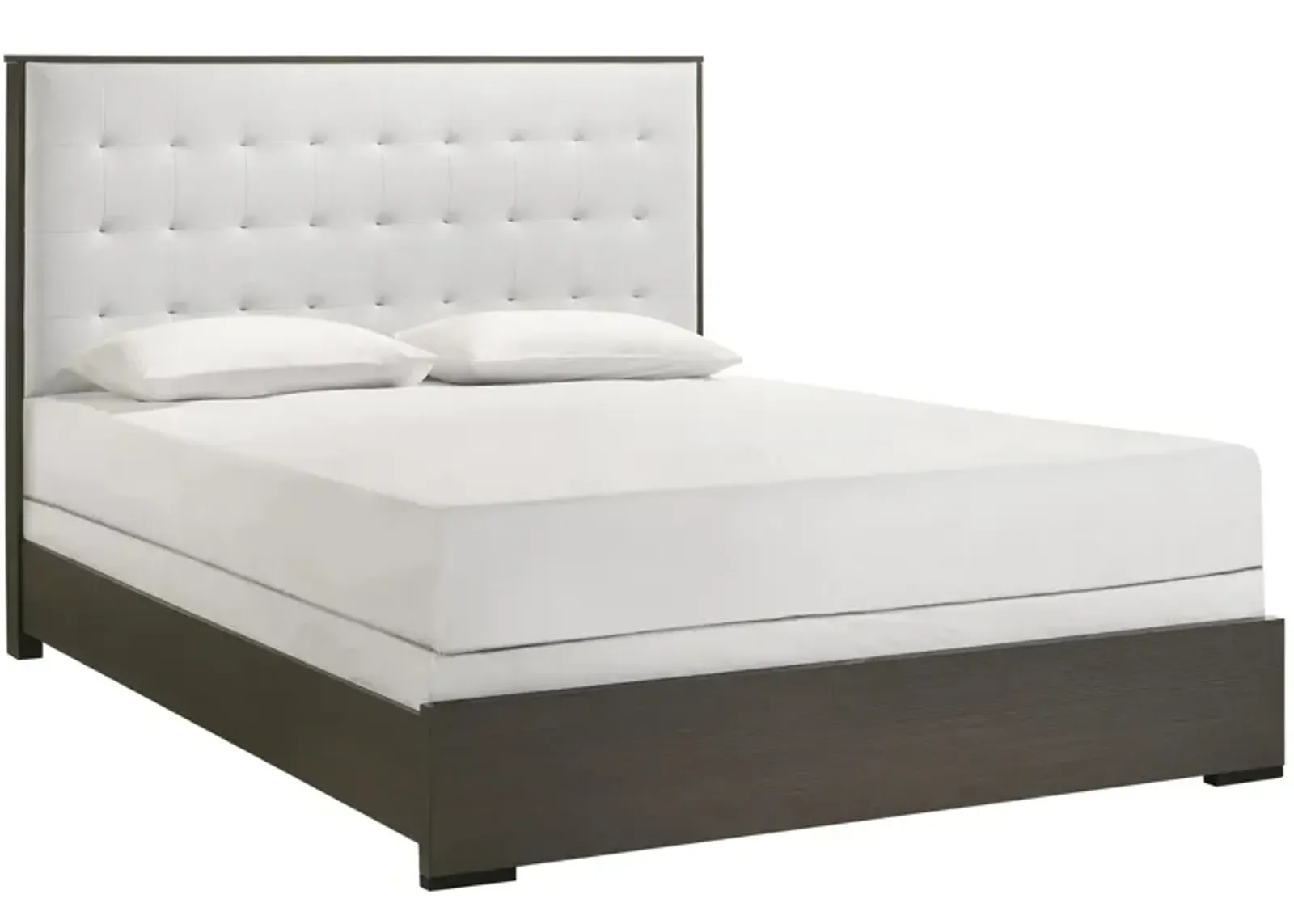 Sharpe Bed in Gray / White by Crown Mark