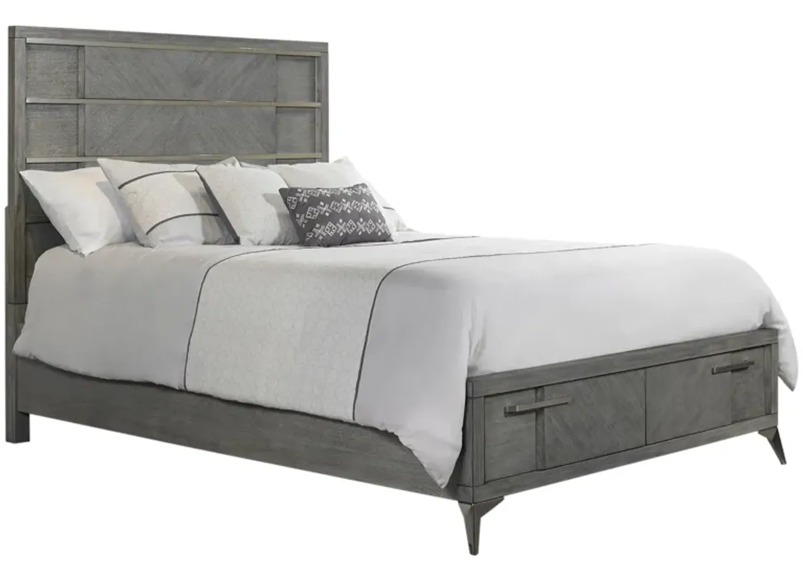 Aries Storage Bed in Gray by Bernards Furniture Group