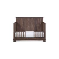 Grayson Toddler Guard Rail in Rustic Barnwood by Heritage Baby