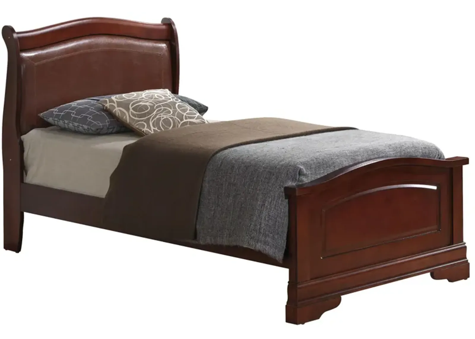 Rossie Upholstered Panel Bed