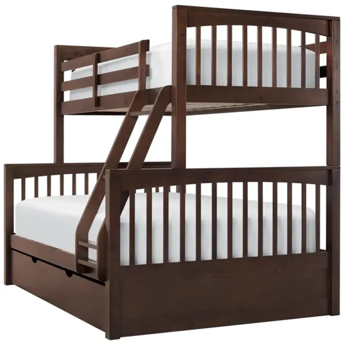 Jordan Twin-Over-Full Bunk Bed w/ Trundle