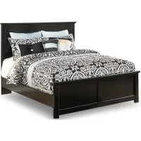Maribel Queen Panel Bed in Black by Ashley Furniture